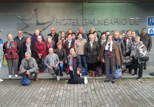 Un total de 35 veciños e veciñas participaron no Mes da Saúde do Concello de Frades, con catro xornadas no Hotel Balneario Compostela (Brión)